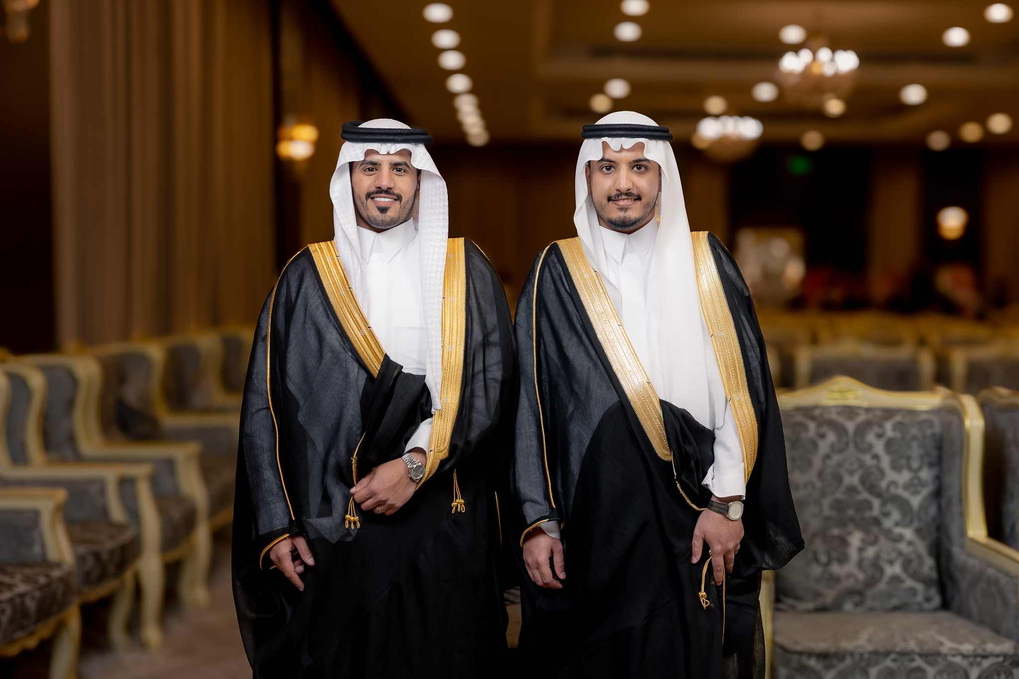 زواج : ( عمر و بكر ) أبناء عبدالله بن صالح الحنيني